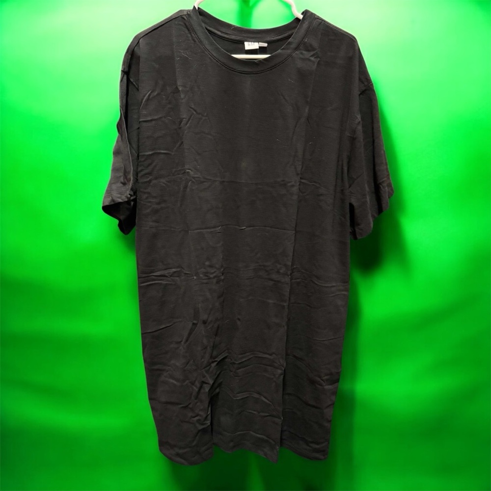 Mixte Black Short Sleeve dress Tee NEW WITH TAGS 2XL pit to pit 26in length 37in